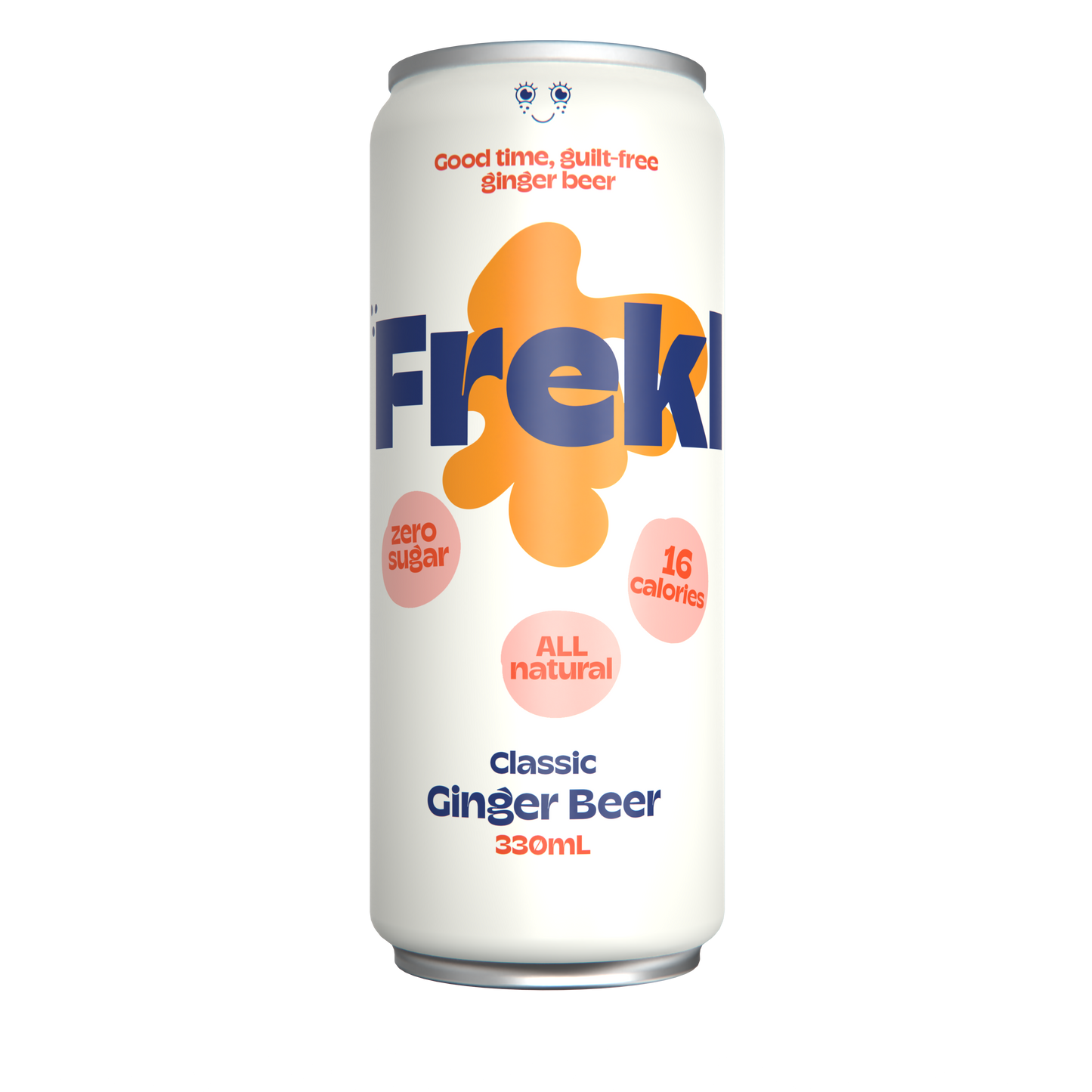 Frekl ginger beer can 330 millilitres
