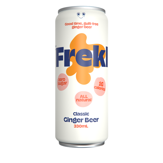 Frekl ginger beer can 330 millilitres
