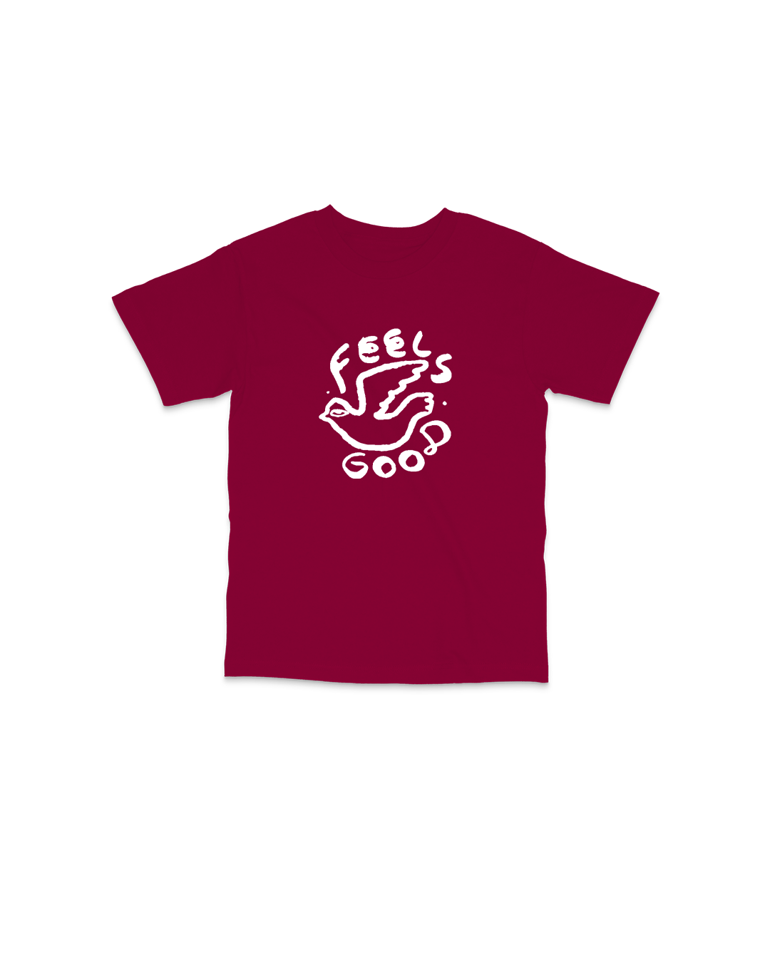 ST. ALi Love Dove | Maroon T-Shirt