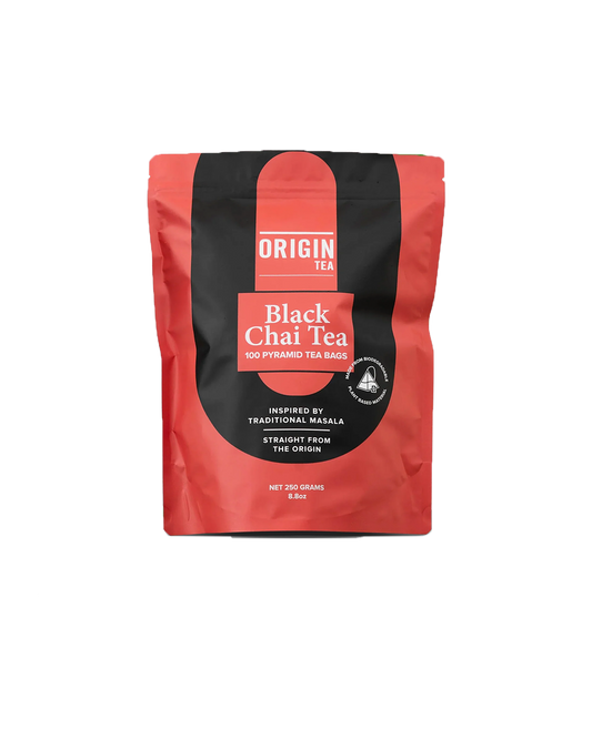 Origin Tea | Black Chai Tea Bags 100 Units