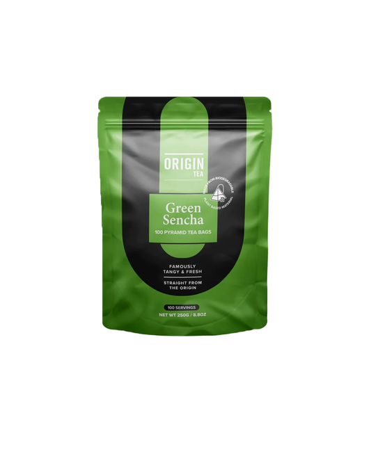 Origin Tea | Green Sencha Tea Bags 100 Units