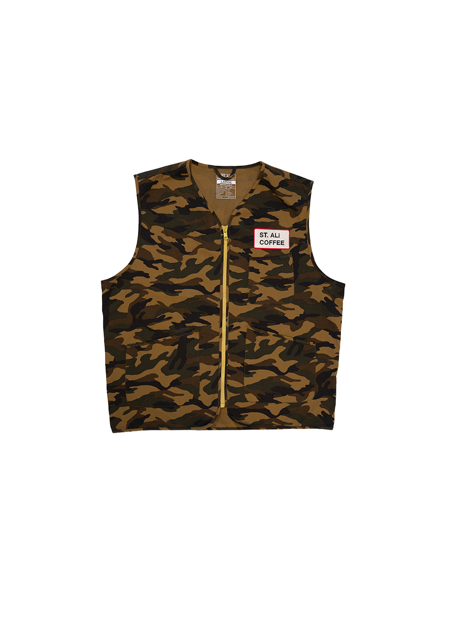 ST. ALi Vest | Brown