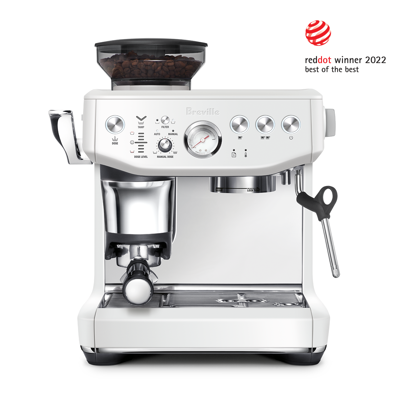 Breville Express coffee machine in white