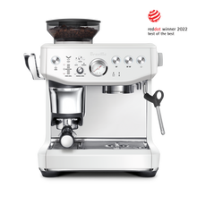 Load image into Gallery viewer, Breville Express coffee machine in white
