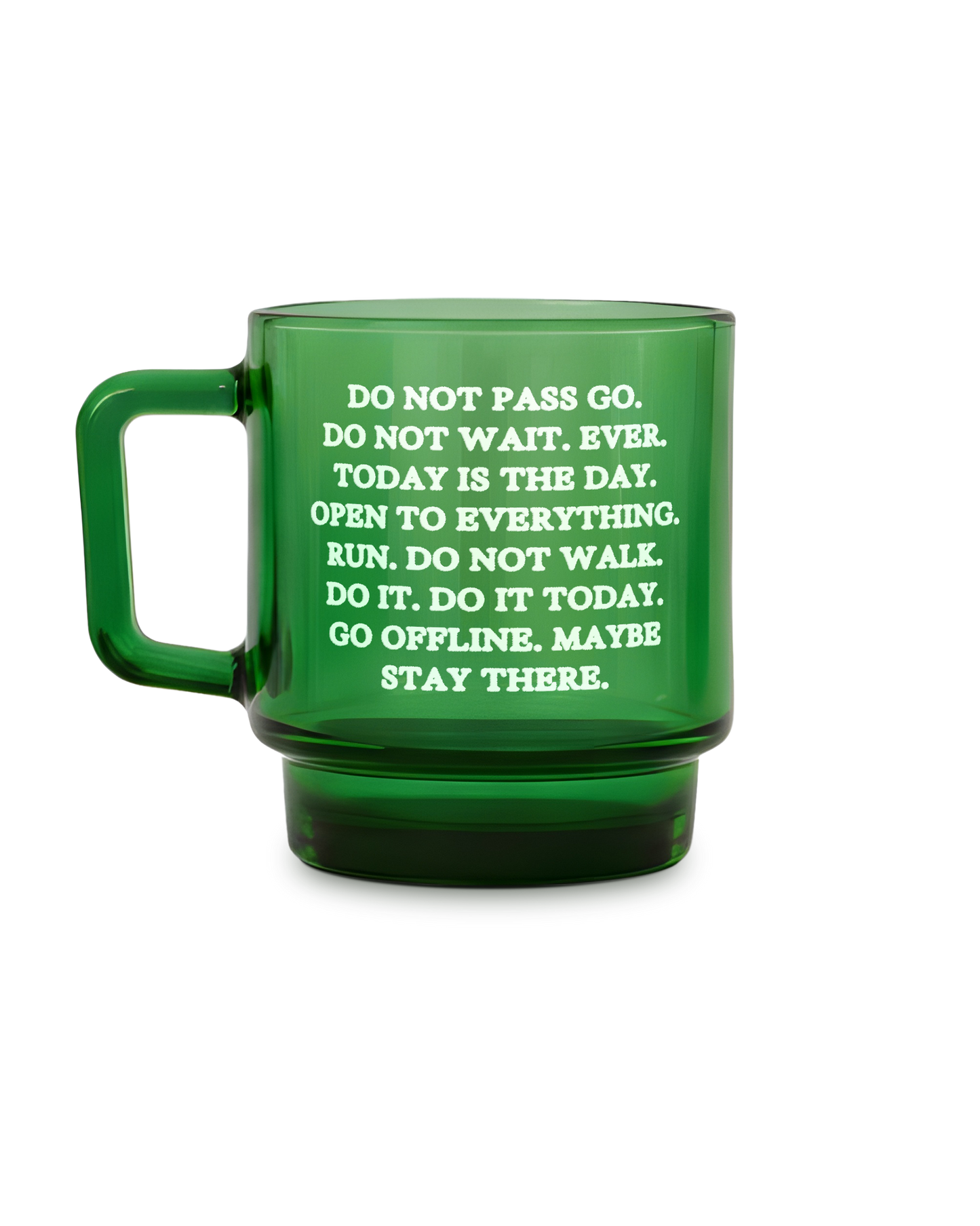 Rodeo | Olde Milk Japanese Glass Mug