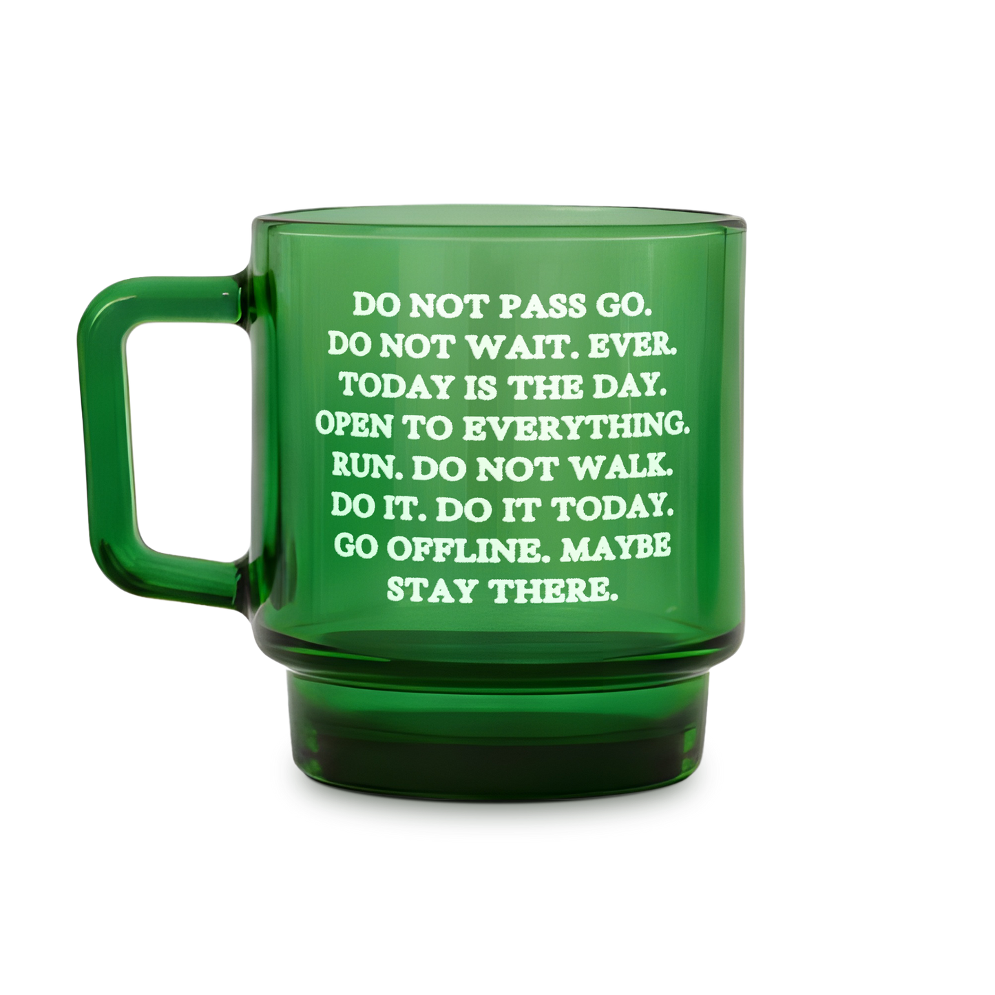 Rodeo | Olde Milk Japanese Glass Mug