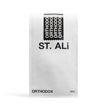 Load image into Gallery viewer, ST ALi white bag of 1 kilogram Orthodox coffee
