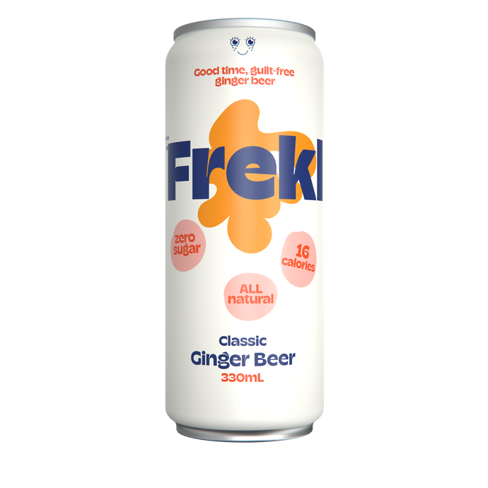 Frekl ginger beer can 330 millilitres 