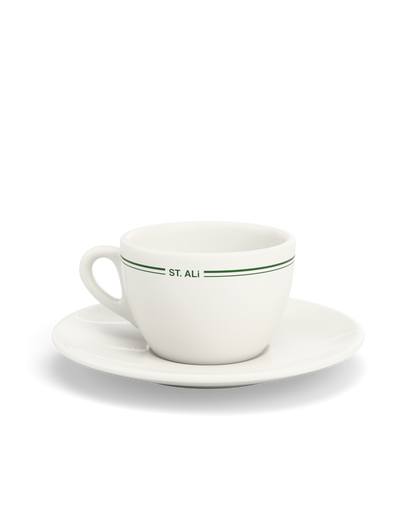 CAPPUCCINO CUP & SAUCER | ST. ALi