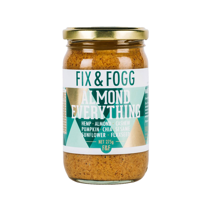 Fixx & Fogg almond butter in jar 275 grams