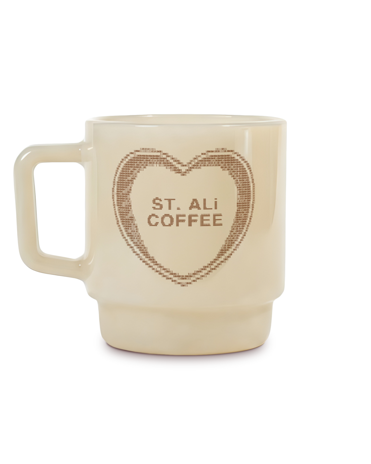 Cupid | Olde Milk Japanese Glass Mug