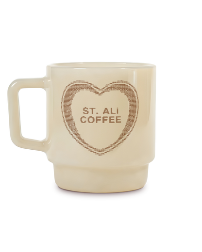 Cupid | Olde Milk Japanese Glass Mug