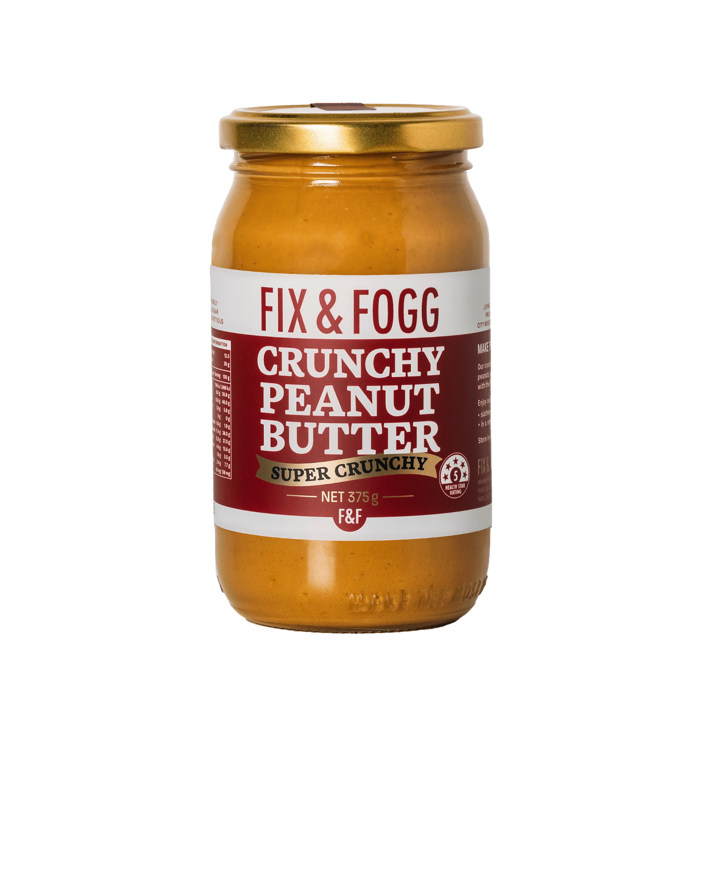 Fix & Fogg | Super Crunchy Peanut Butter