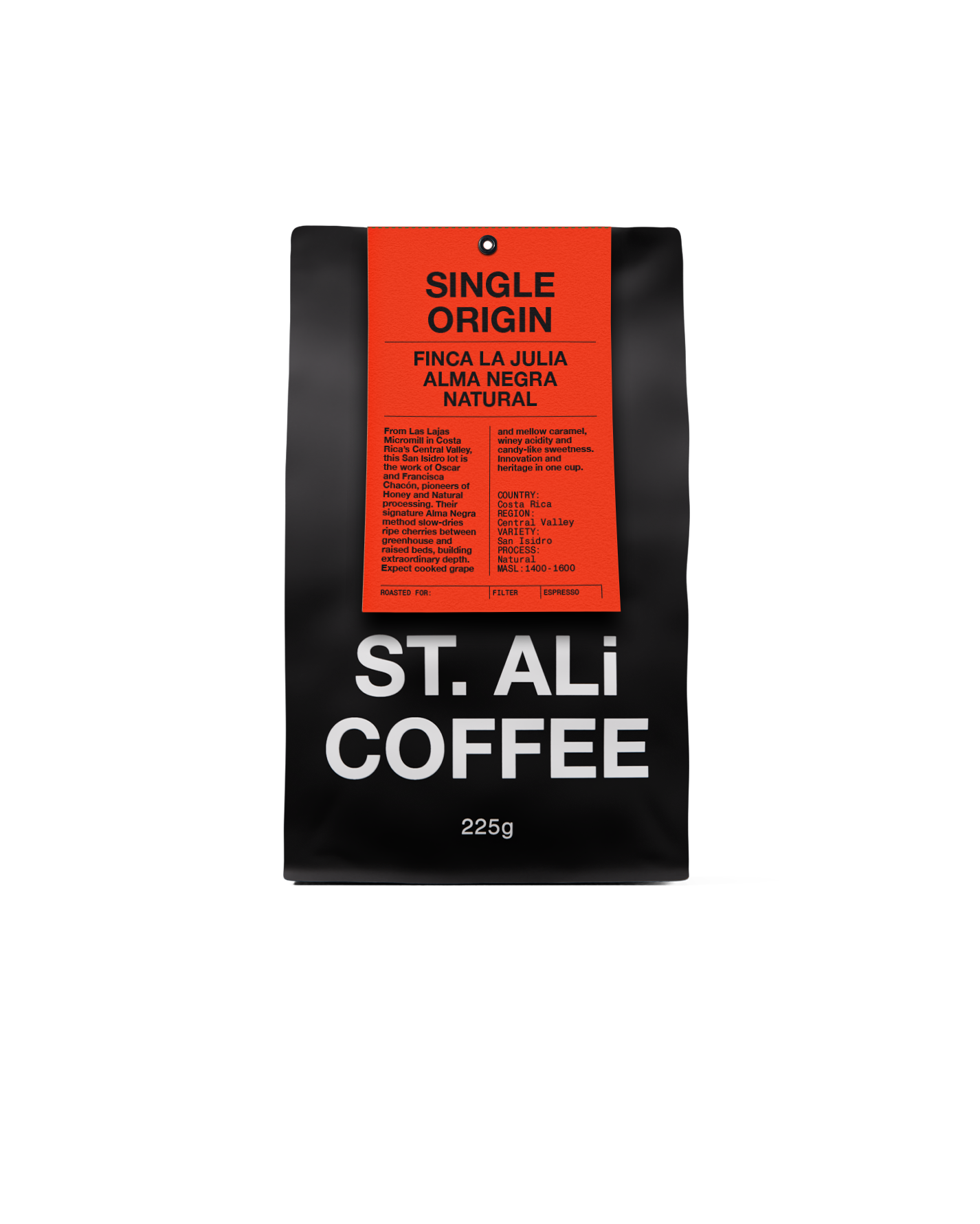 Costa Rica Finca La Julia Alma Negra Filter