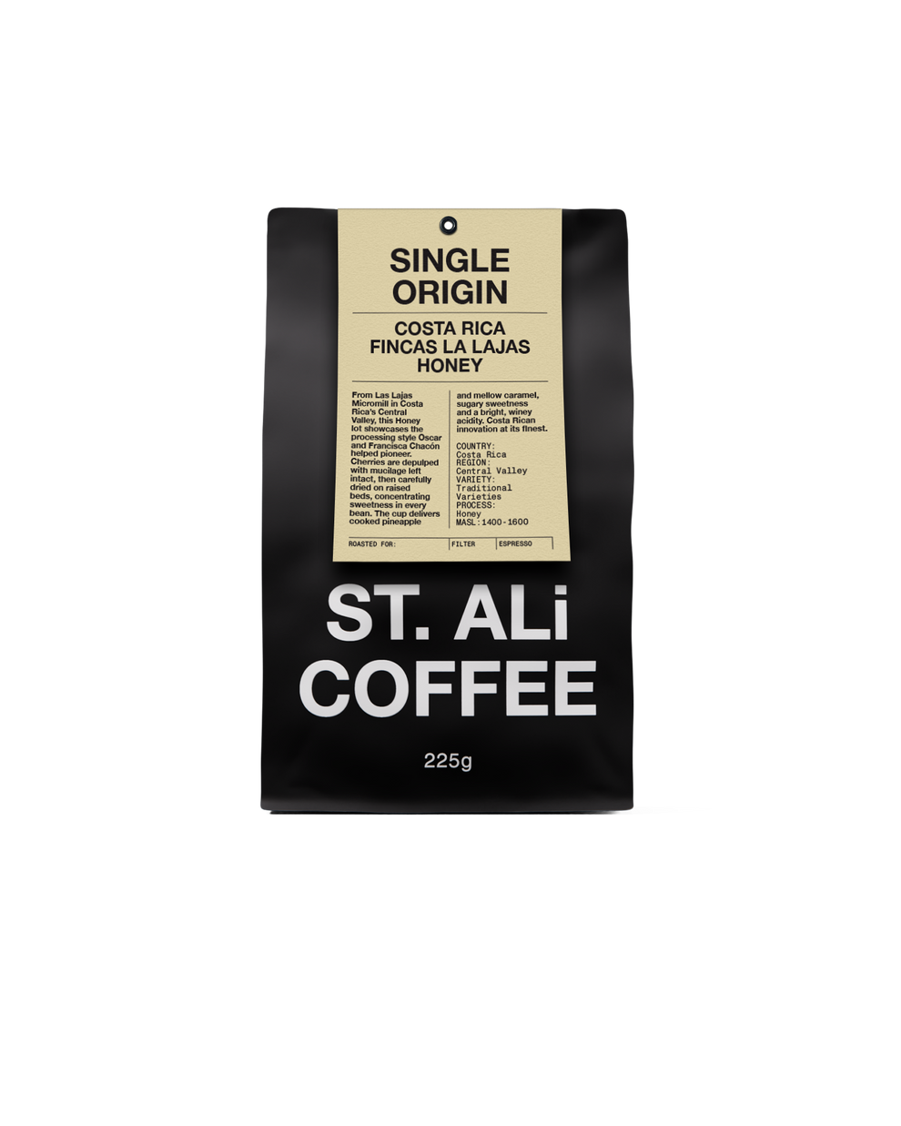 Buenos Aires Nicaragua Natural 250 gram bag of coffee