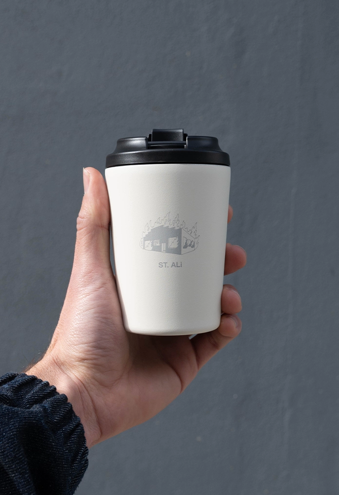 ST. ALi Burning Down The House | Reusable Coffee Cup