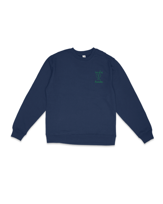 ST. ALi Wide Awake Nirvana | Navy Long Sleeve Tee