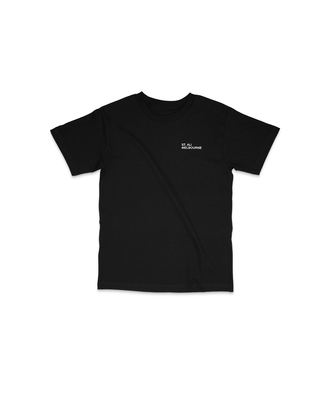 ST. ALi Classic Logo | Black T-Shirt