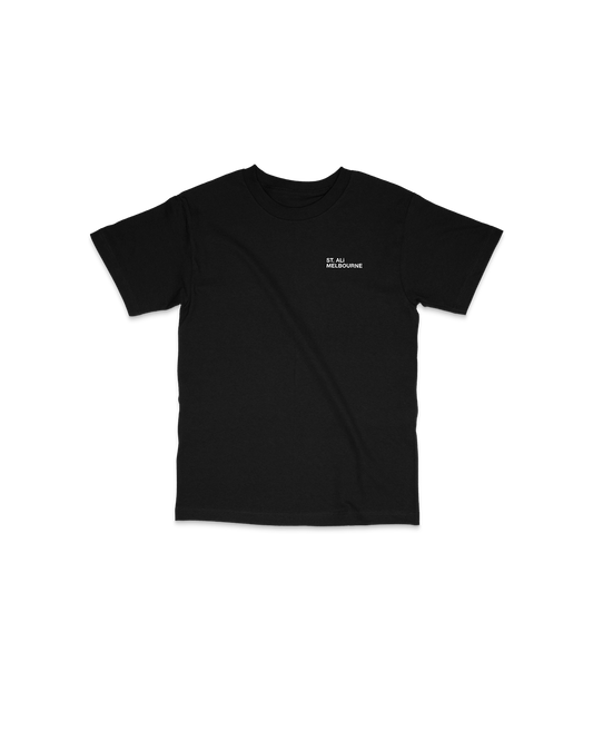 ST. ALi Classic Logo | Black T-Shirt