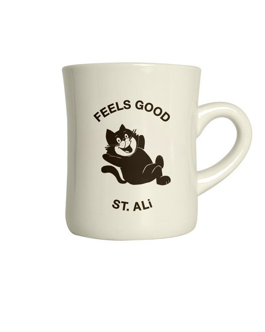 ST. ALi Feels Good Cat | Mug