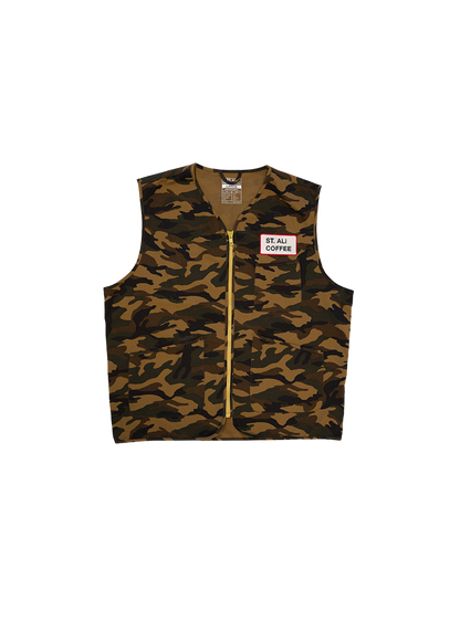 ST. ALi Vest | Brown