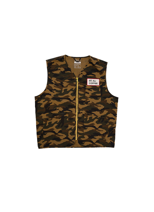 ST. ALi Vest | Brown