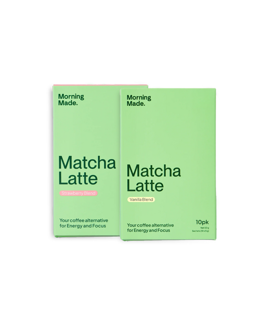 Matcha Bundle | Strawberry + Vanilla Sachets