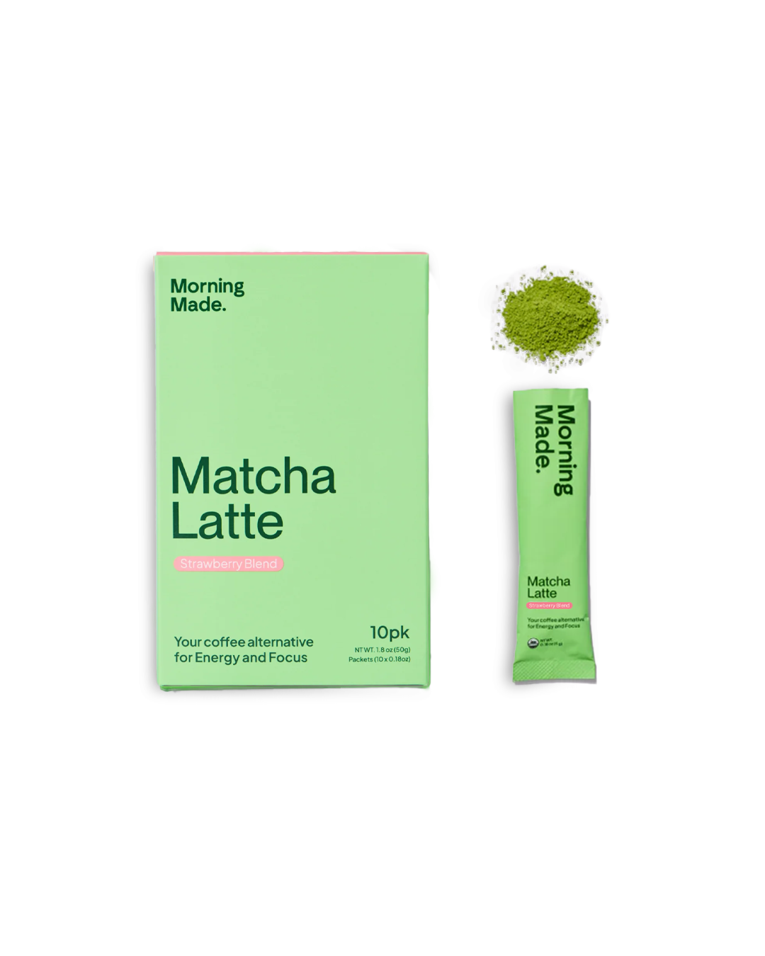 Strawberry | Matcha Latte Sachets