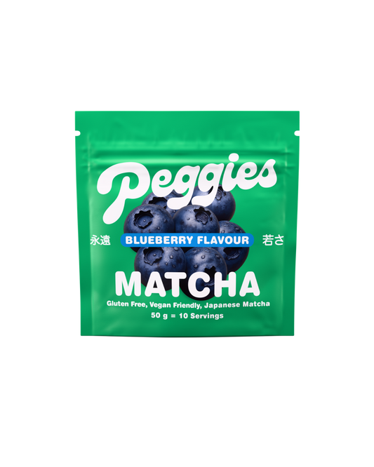 Peggies | Blueberry Matcha Powder