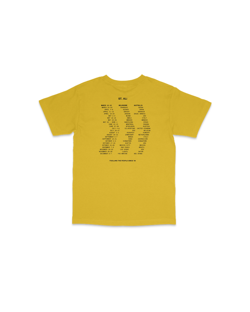 GRAND PRIX UNOFFICIAL | Yellow T-Shirt