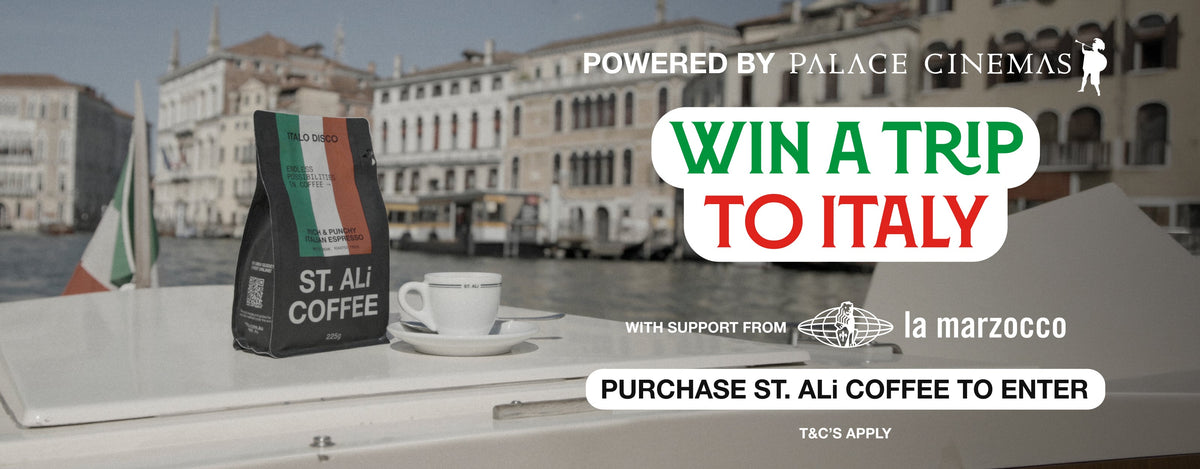 ST. ALi Win a trip to Italy 2026 desktop