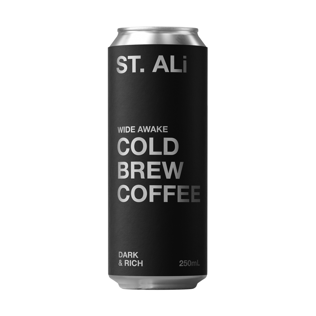 Wide Awake ST. ALi cold brew coffee black can 250ml