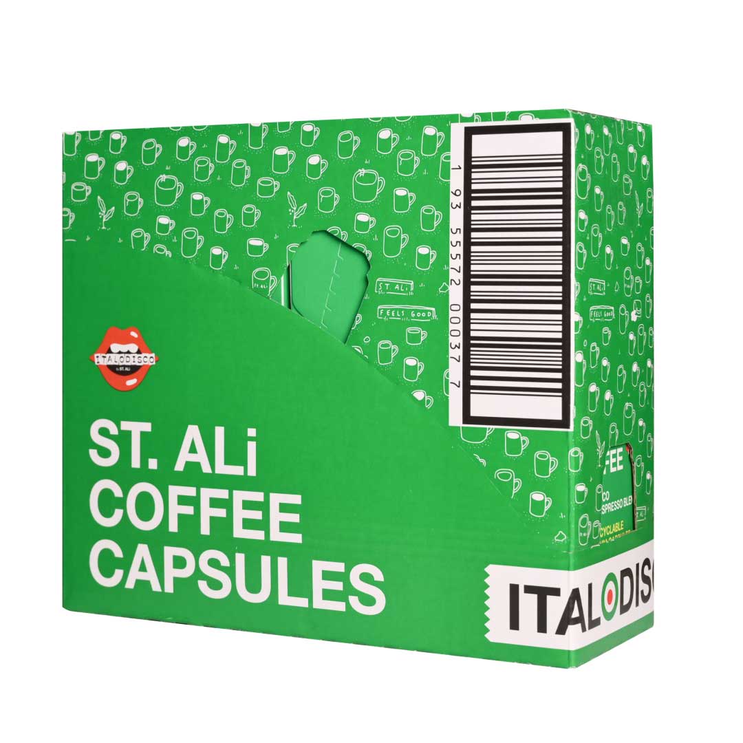 ST. ALi Italo Disco large box of coffee capsules