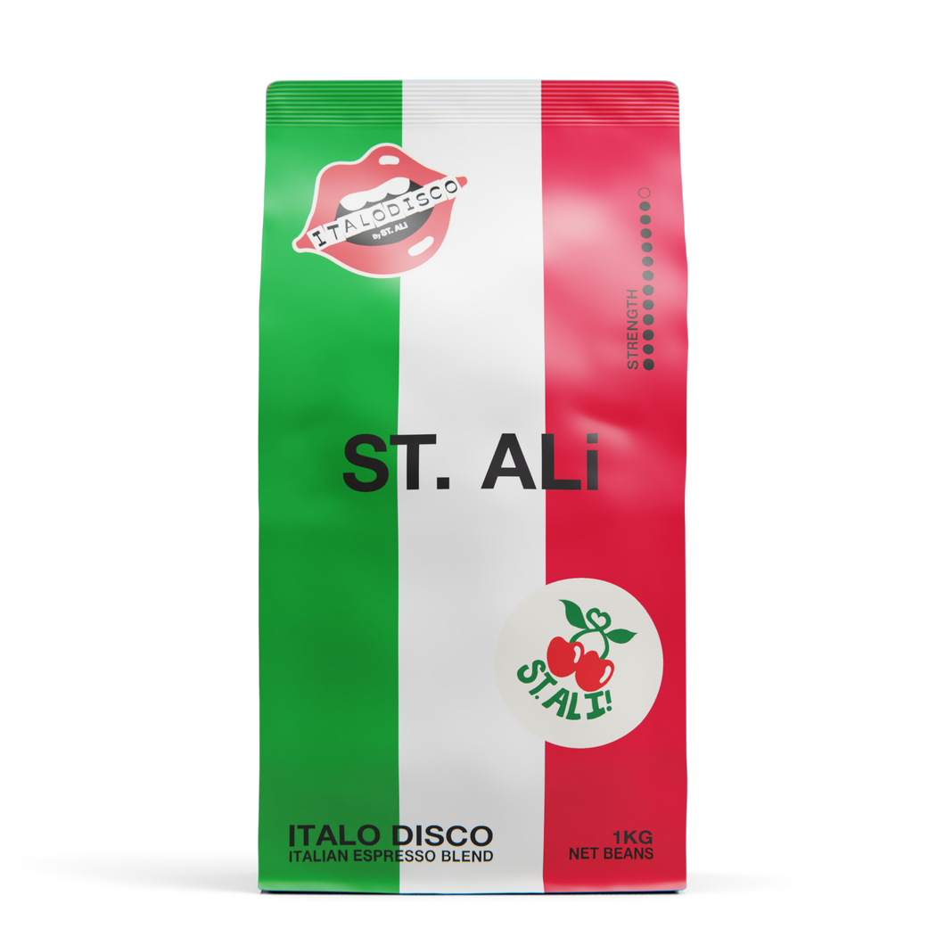 Italo Disco 1 kilogram bag of coffee