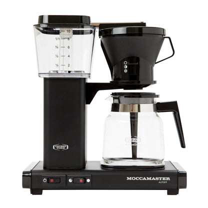 Moccamaster brewer machine in black