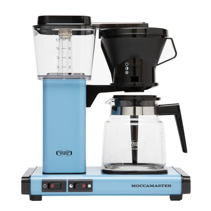 Moccamaster brewer machine in blue