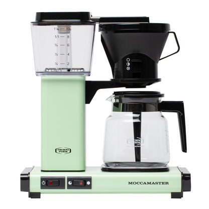 Moccamaster brewer machine in green