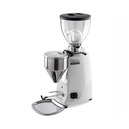 Mazzer mini grinder in white