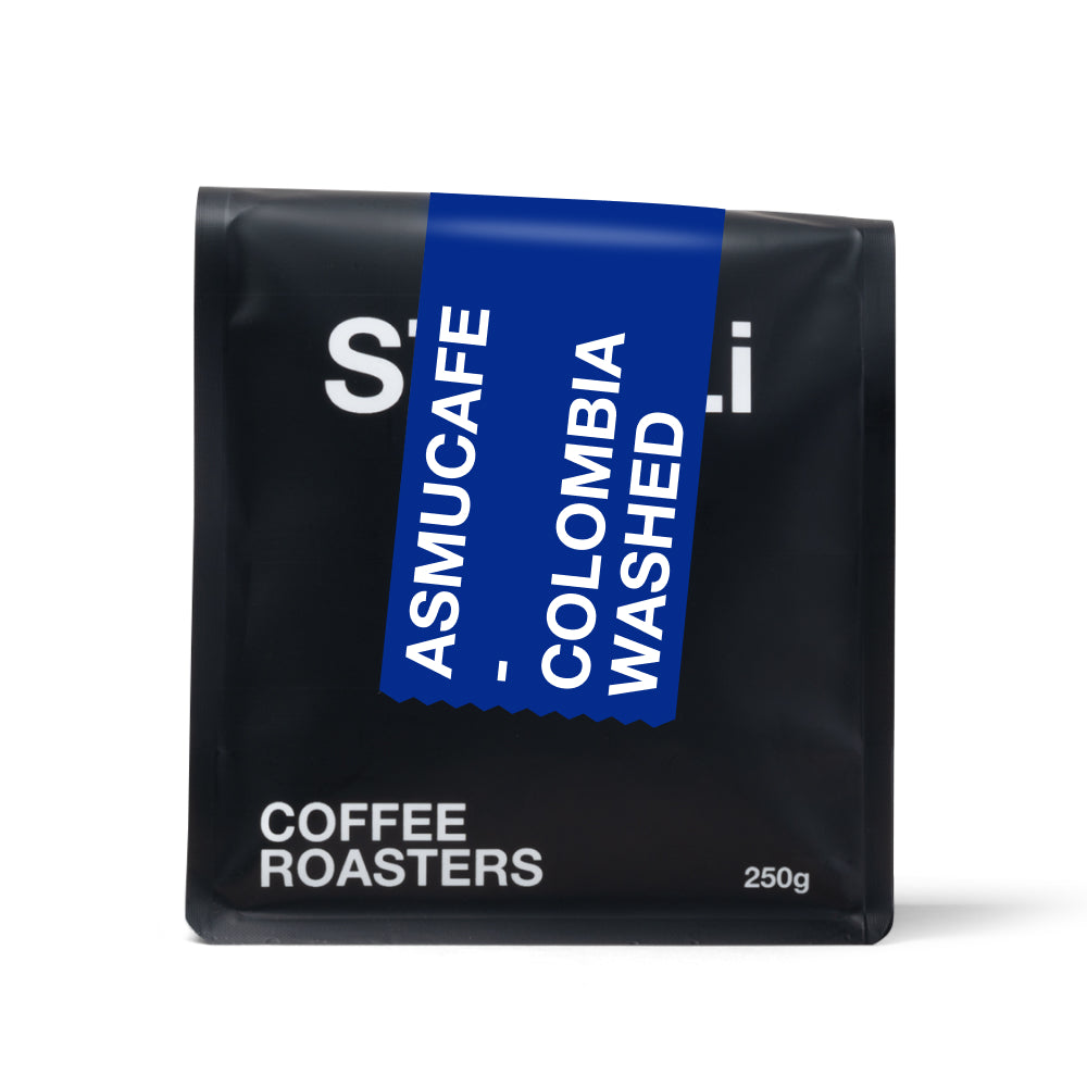 250 gram Single Origin Colombia black bag of coffee
