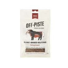 Load image into Gallery viewer, Off-piste plant-based jerky original flavour 50 grams red pack
