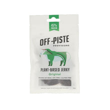 Load image into Gallery viewer, Off-piste plant-based jerky original flavour 50 grams green pack
