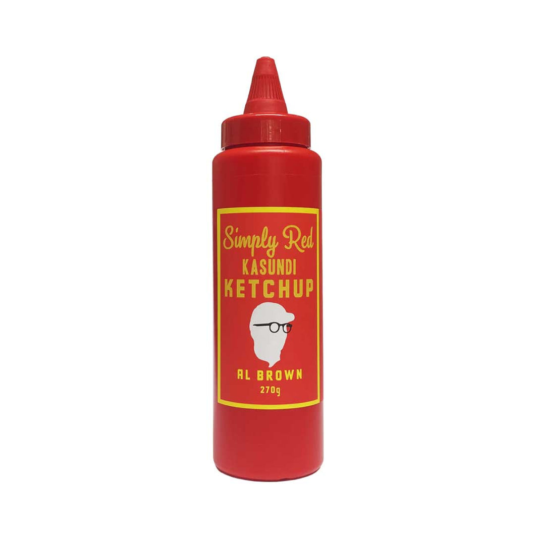 Simply Red Kasundi Ketchup bottle 270 grams