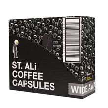 Load image into Gallery viewer, Side of Wide Awake coffee pods black box 55 grams
