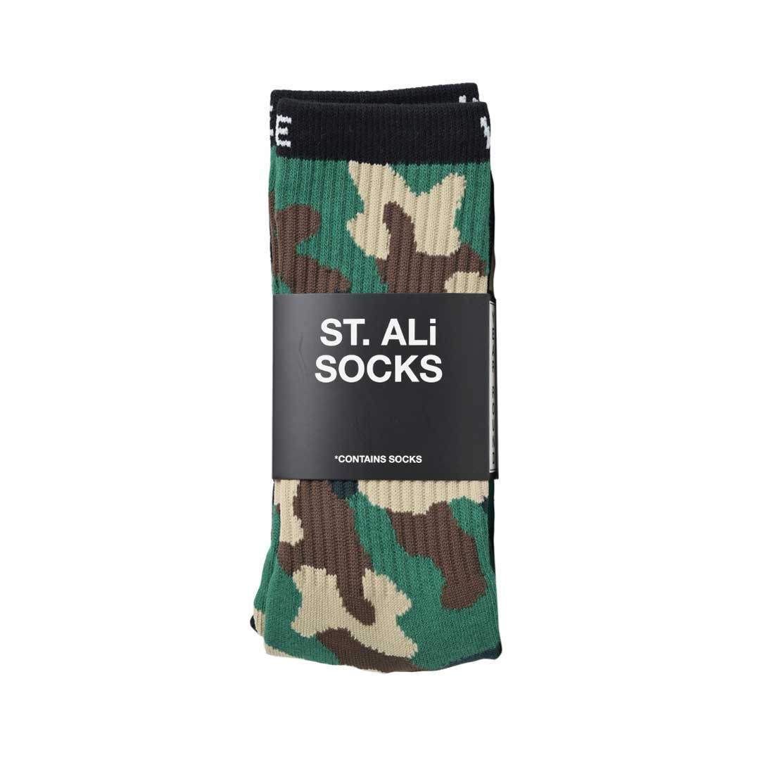 ST. ALi Wide Awake Socks | Camo