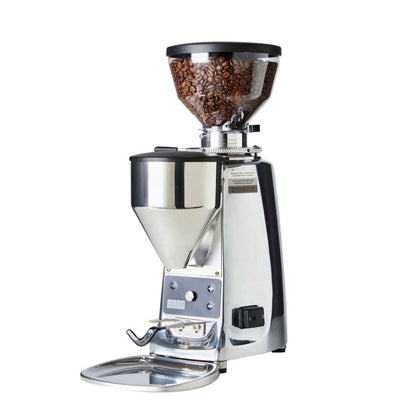 Mazzer mini grinder in silver